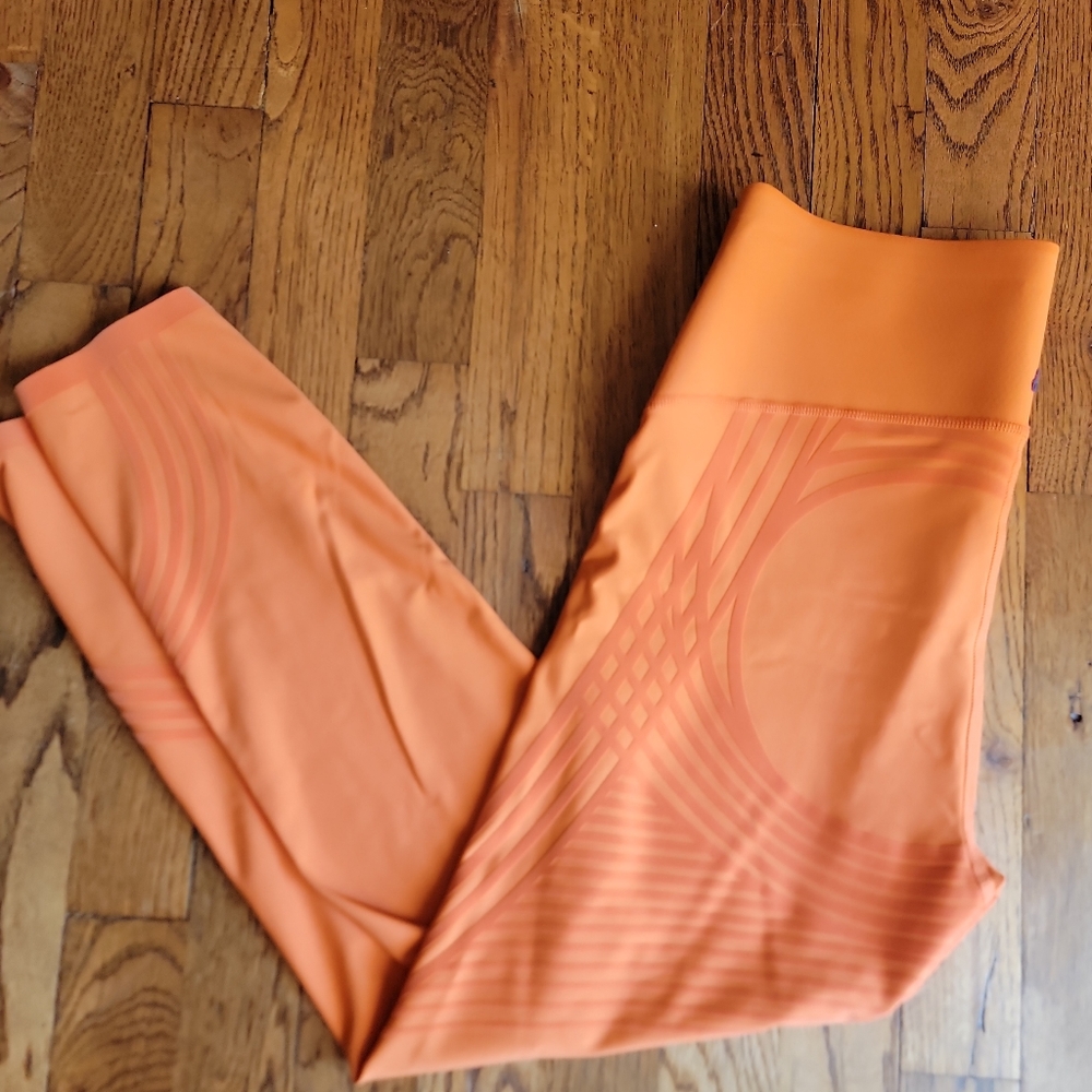 XL Fanka Bodysculpt 7/8 Reversible Orangs Leggings